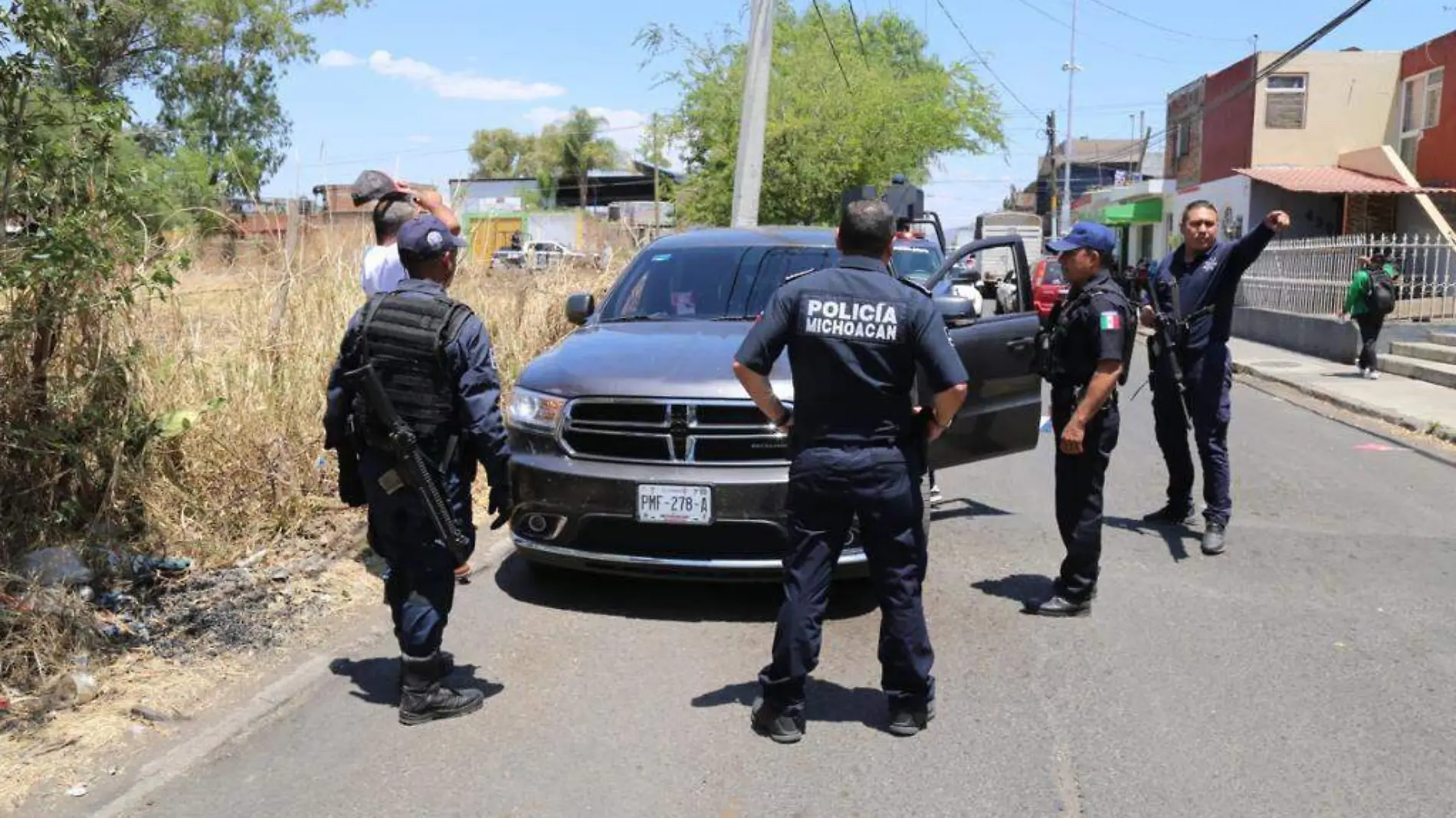 Operativo Policía Michoacán